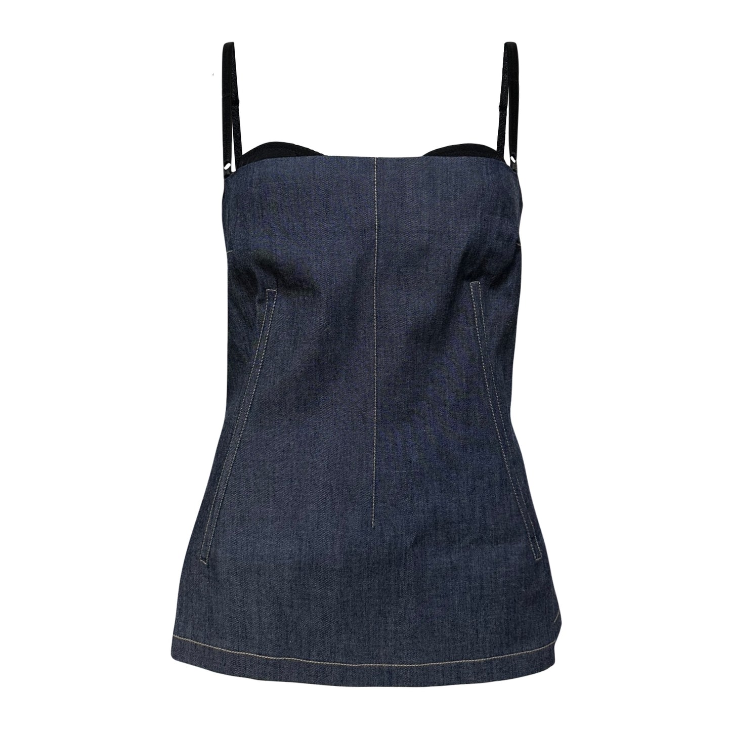 DOLCE&GABBANA Spring Summer 2000 Denim Bustier
