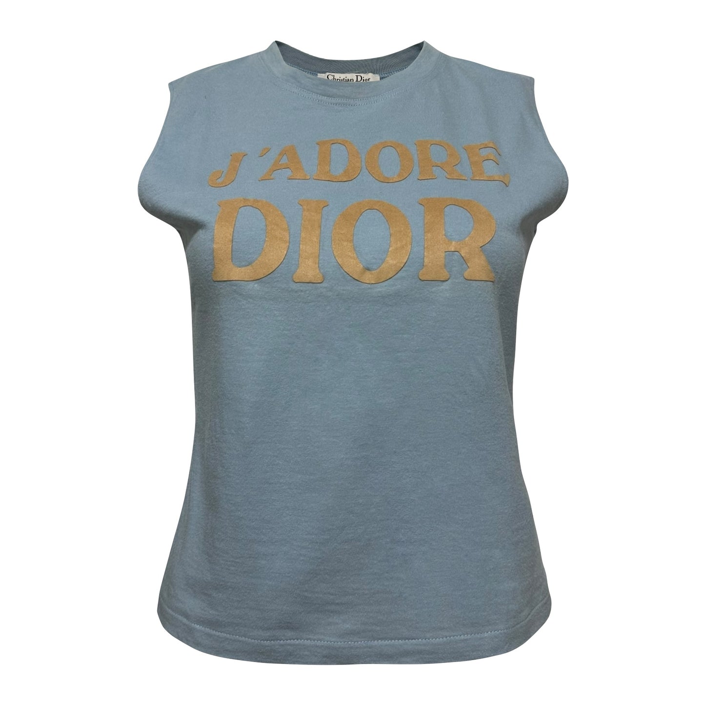 CHRISTIAN DIOR Spring Summer 2003 "J'ADORE DIOR" Tank Top