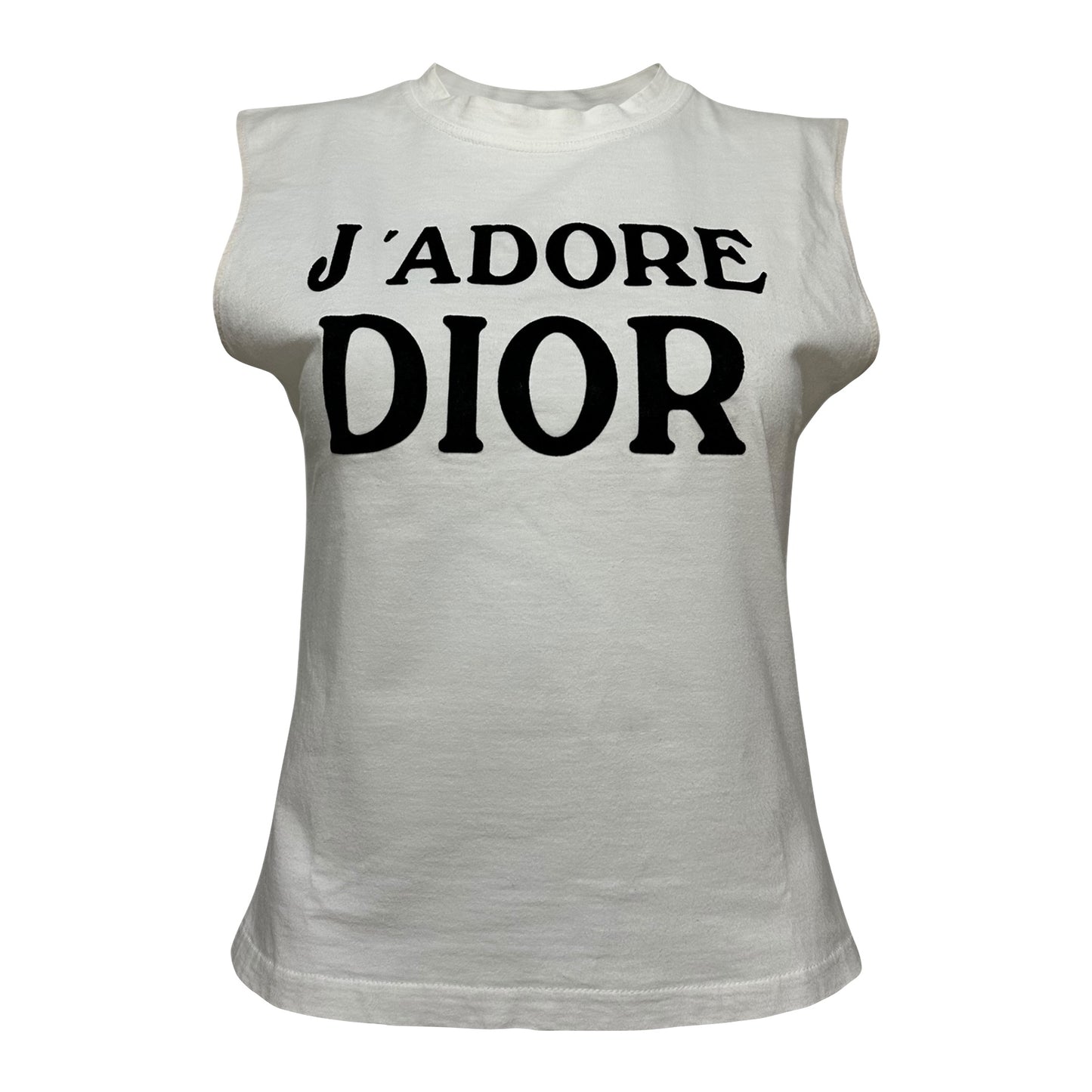 CHRISTIAN DIOR Fall Winter 2001 "J'ADORE DIOR" Tank Top
