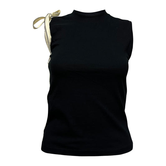 CHRISTIAN DIOR Spring Summer 2001 Zipper Tank Top