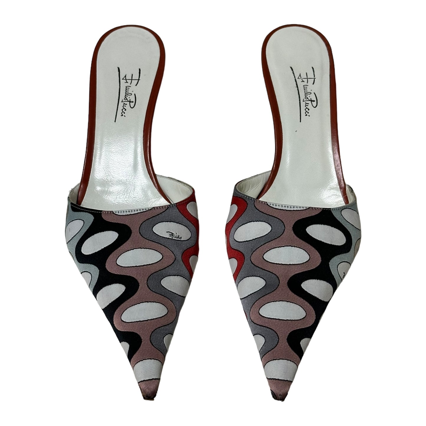 EMILIO PUCCI Fall Winter 2003 Spring Heel Mules