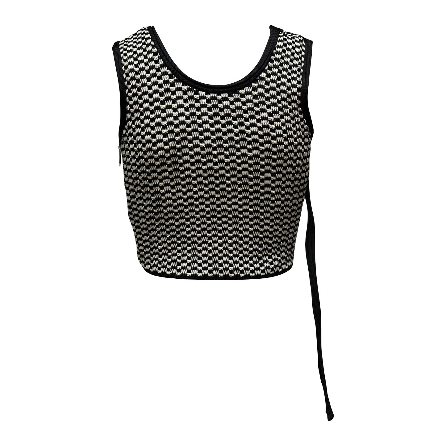 CELINE Spring Summer 2016 Knitted Bustier Crop Top