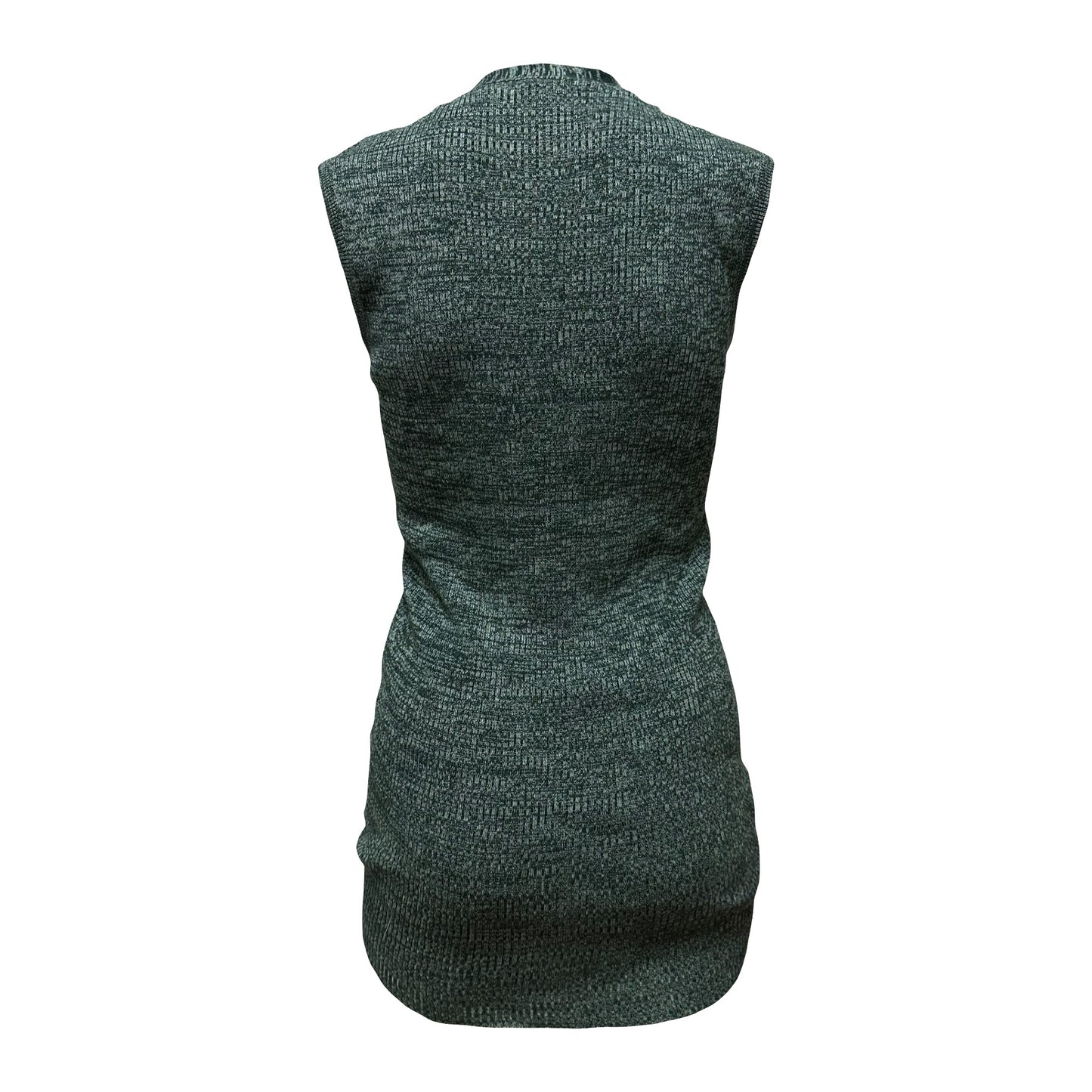 PRADA Spring Summer 2008 "Fairy" Ribbed Knit Button Up Vest