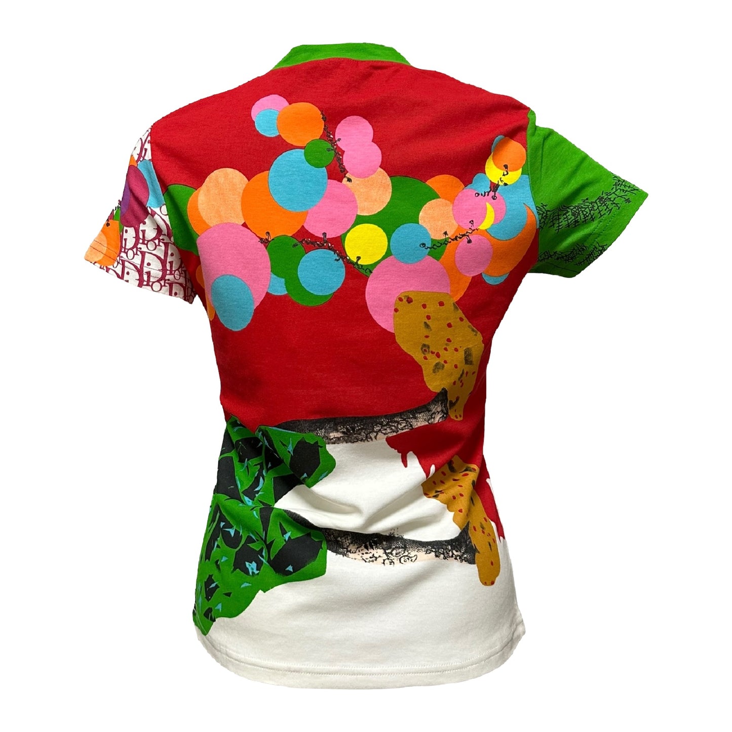 CHRISTIAN DIOR Spring Summer 2005 Tiger Graphic Print T-Shirt
