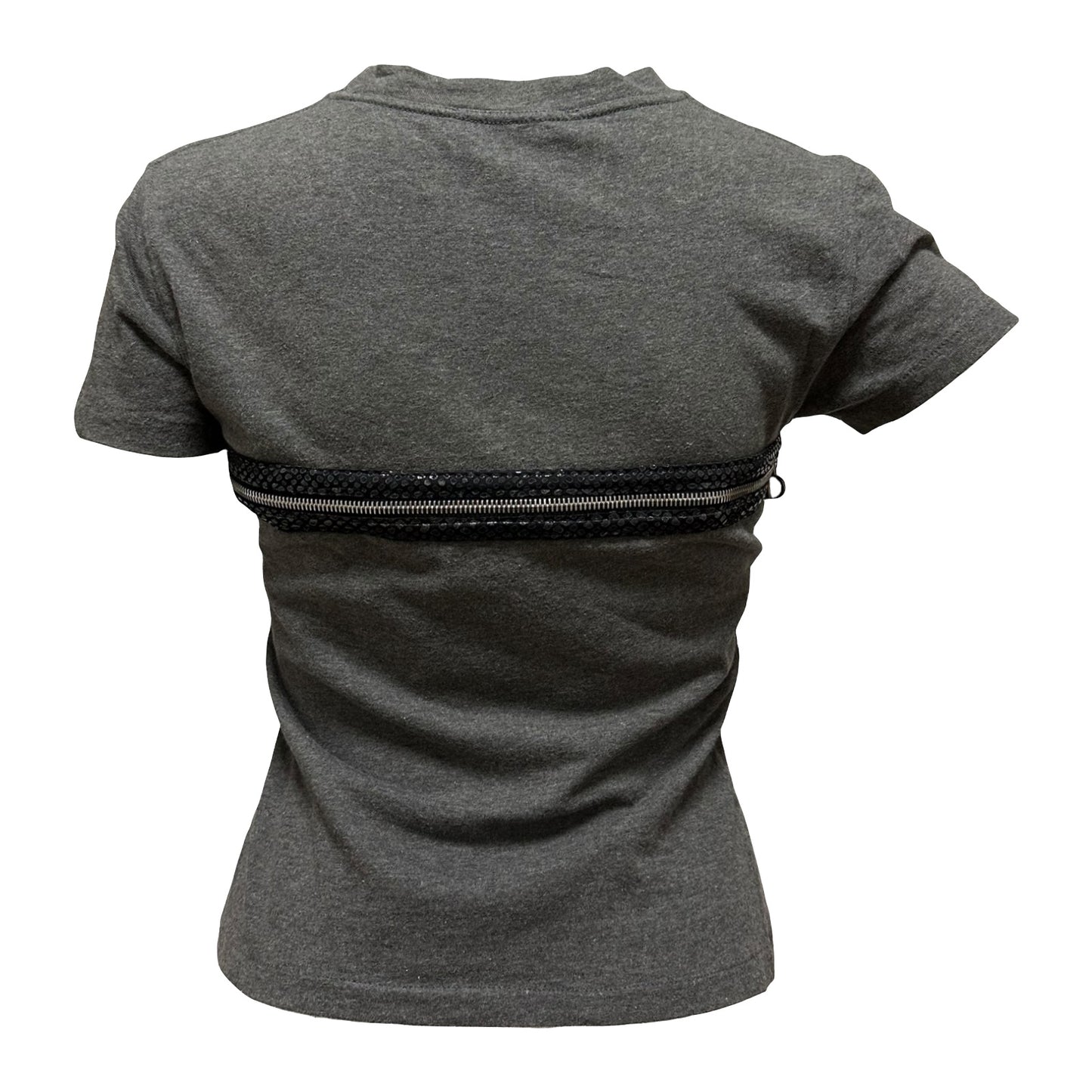 CHRISTIAN DIOR Spring Summer 2001 Zipper T-Shirt