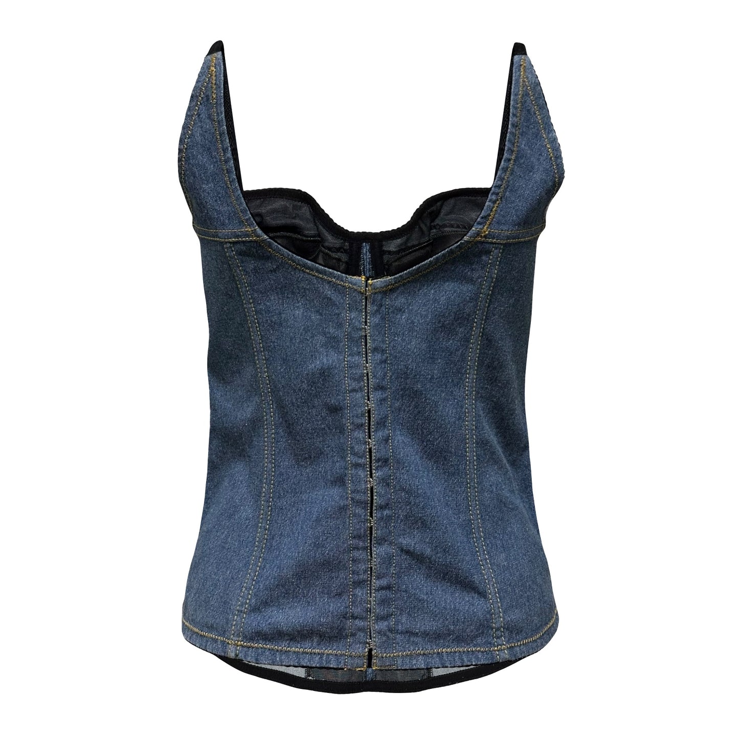 DOLCE&GABBANA Fall Winter 1996 Denim Bustier