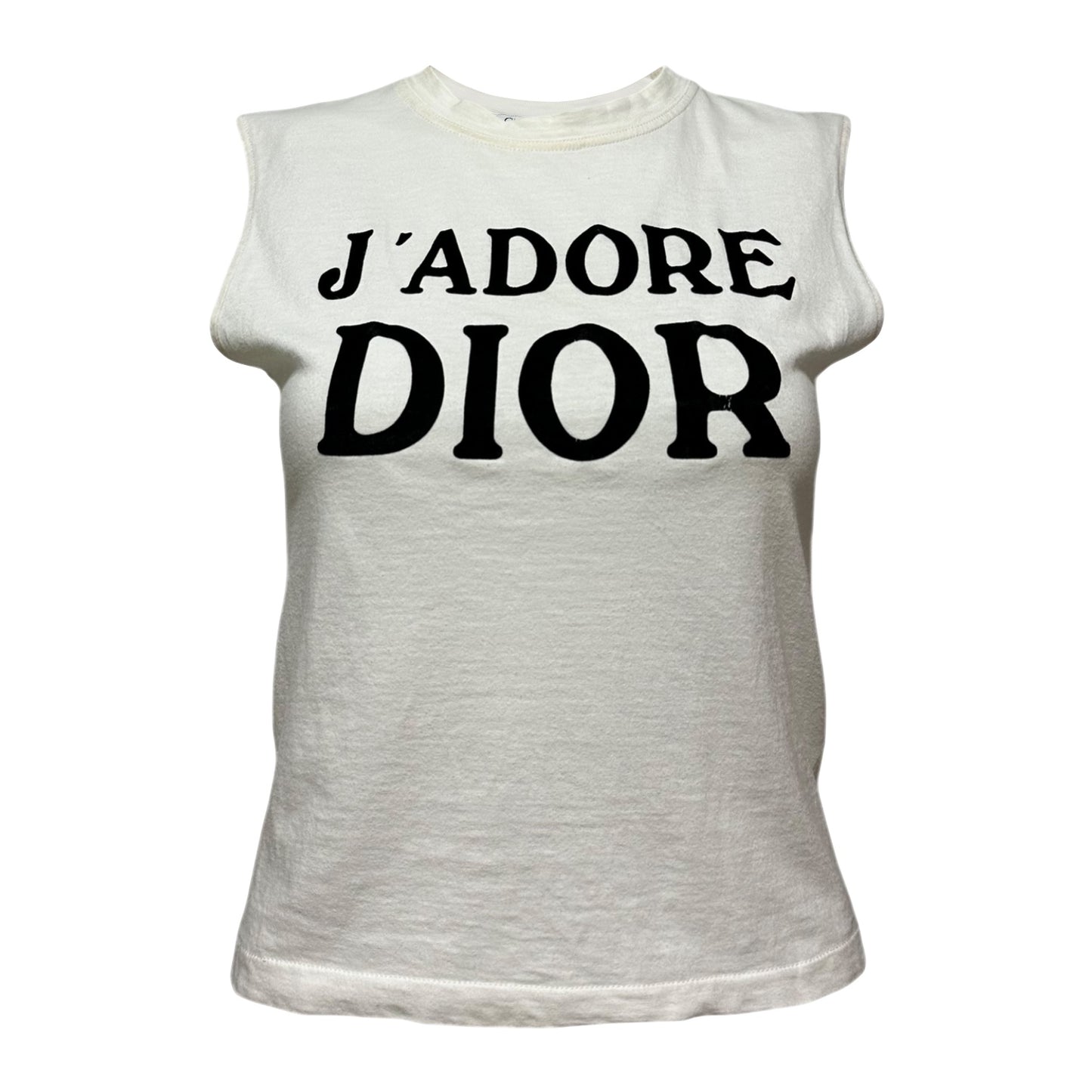 CHRISTIAN DIOR Fall Winter 2001 "J'ADORE DIOR" Tank Top