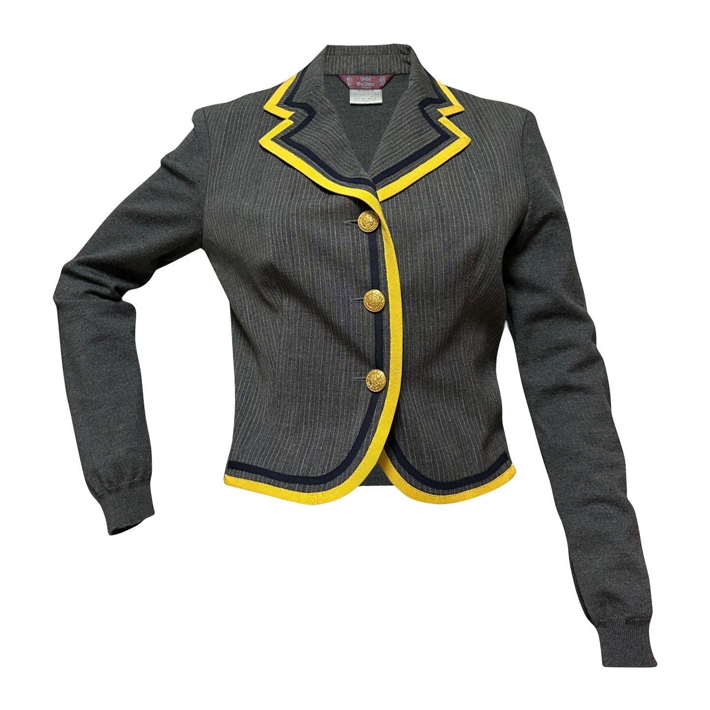 JOHN GALLIANO Fall Winter 1997 "Suzy Sphinx" Schoolgirl Jacket