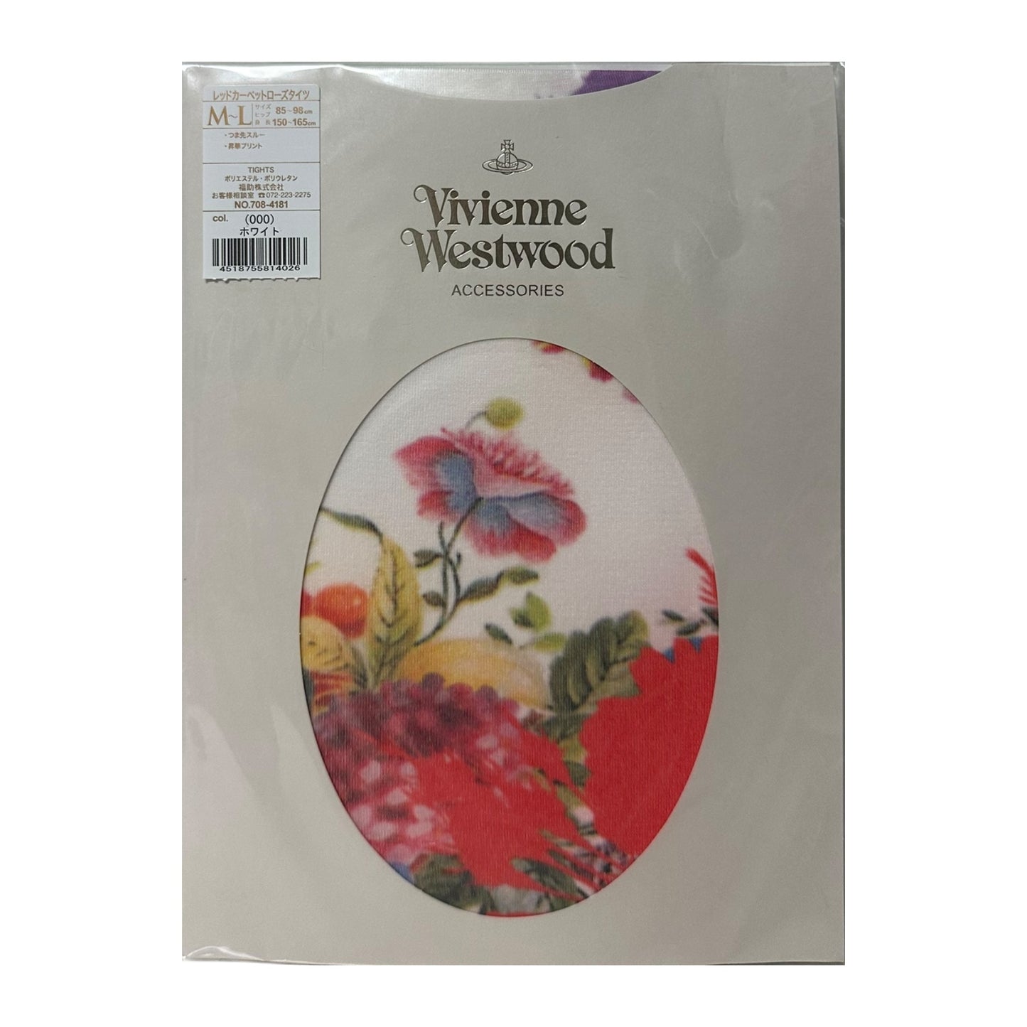 VIVIENNE WESTWOOD Red Carpet Rose Tights