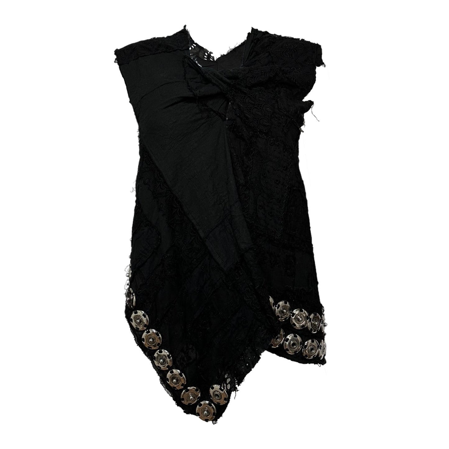 JUNYA WATANABE Spring Summer 2005 Embroidered Snap Top