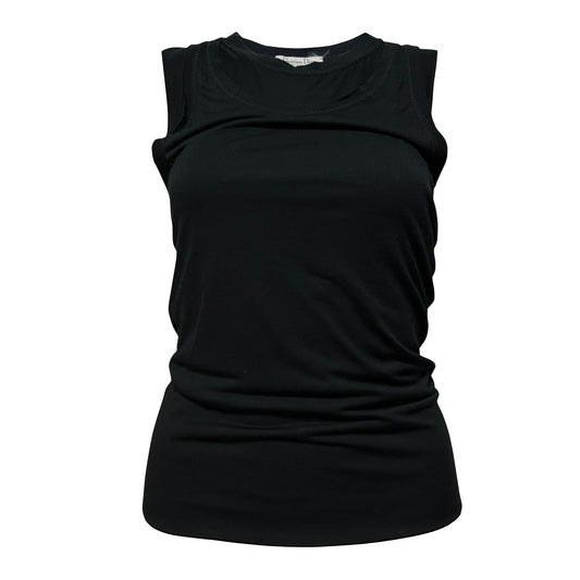 CHRISTIAN DIOR Spring Summer 2004 Raw-Edge Layered Tank Top