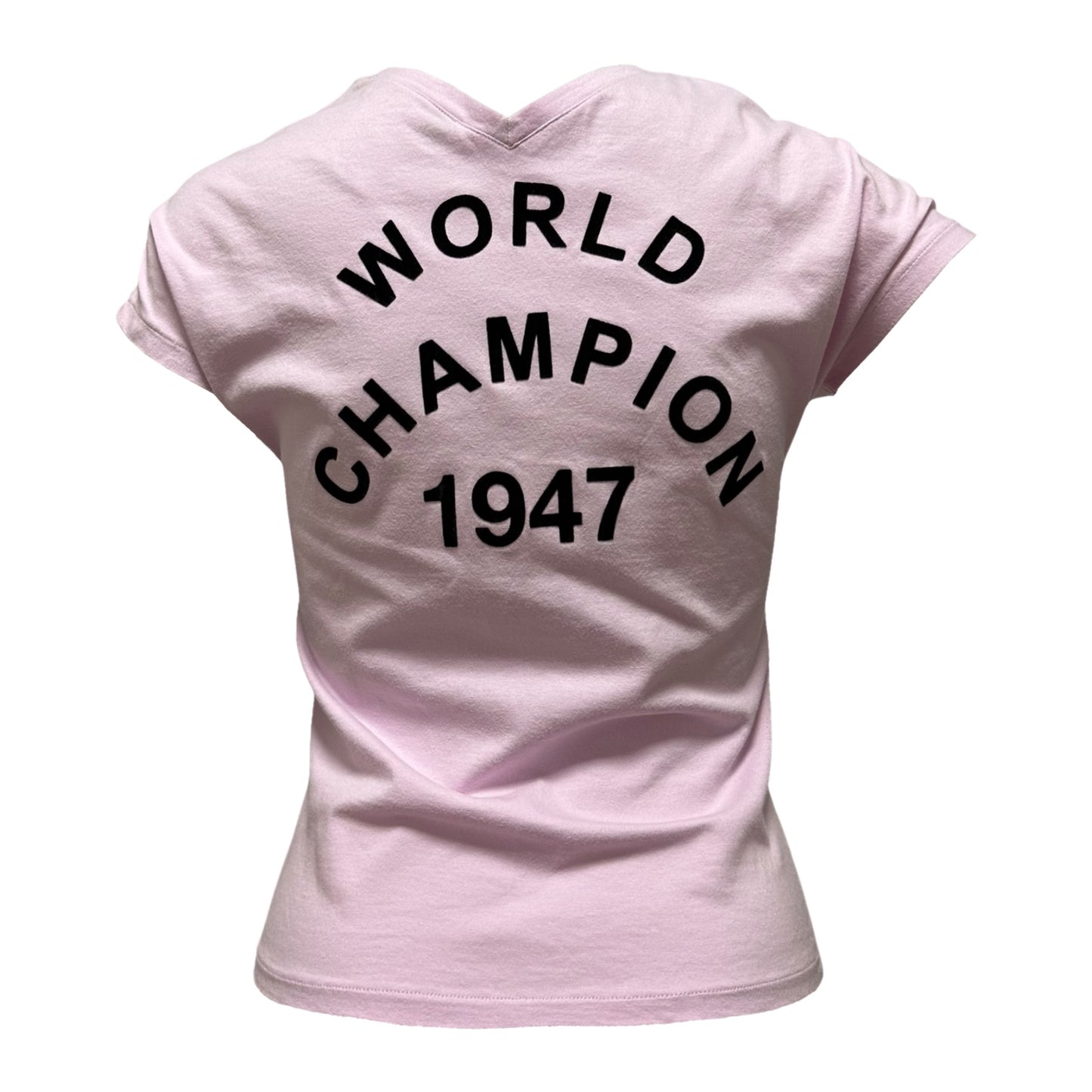 CHRISTIAN DIOR Fall Winter 2003 "J'ADORE DIOR" V-neck T-Shirt