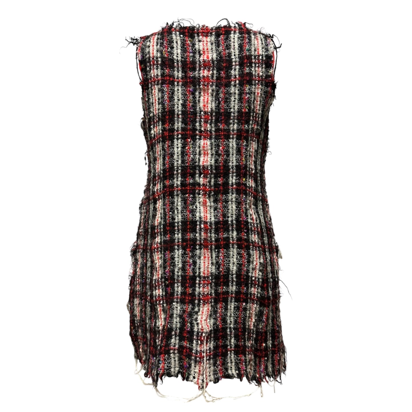 JUNYA WATANABE MAN Distressed Tweed Mini Dress