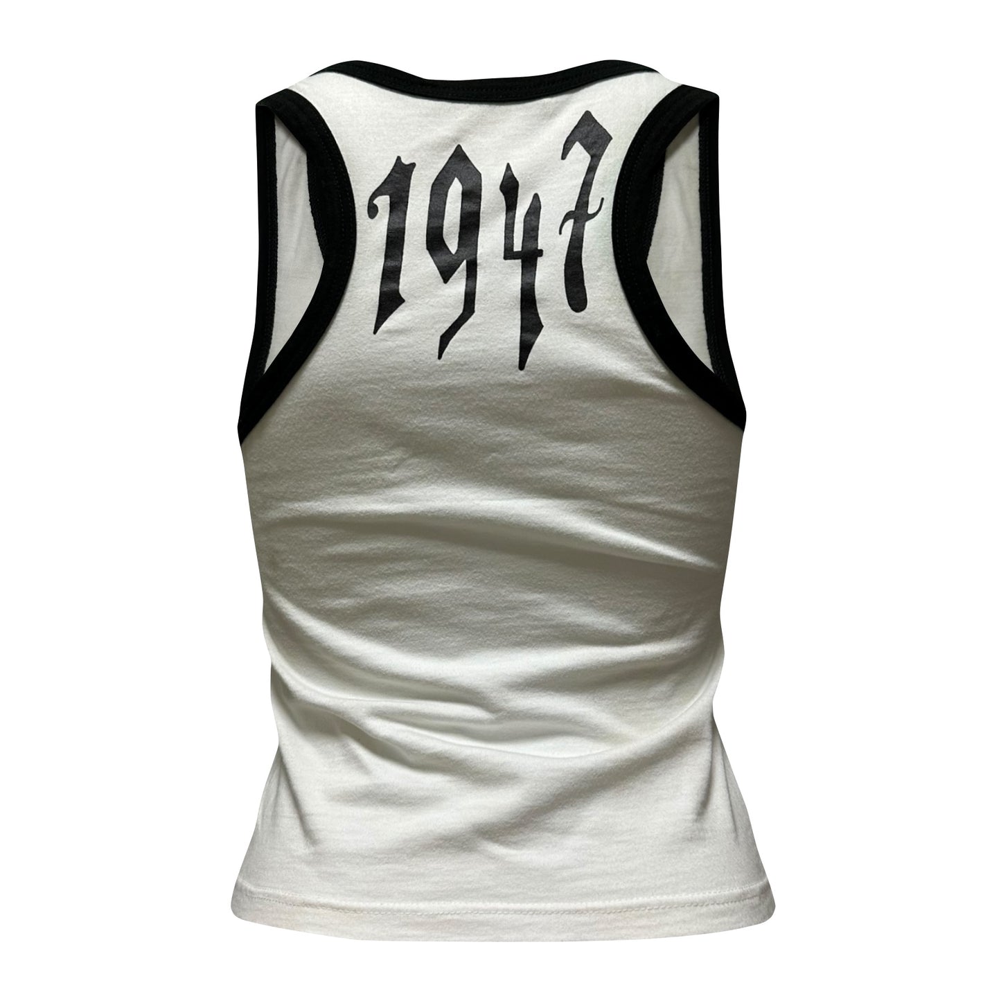 CHRISTIAN DIOR Spring Summer 2002 Gothic Logo Tank Top
