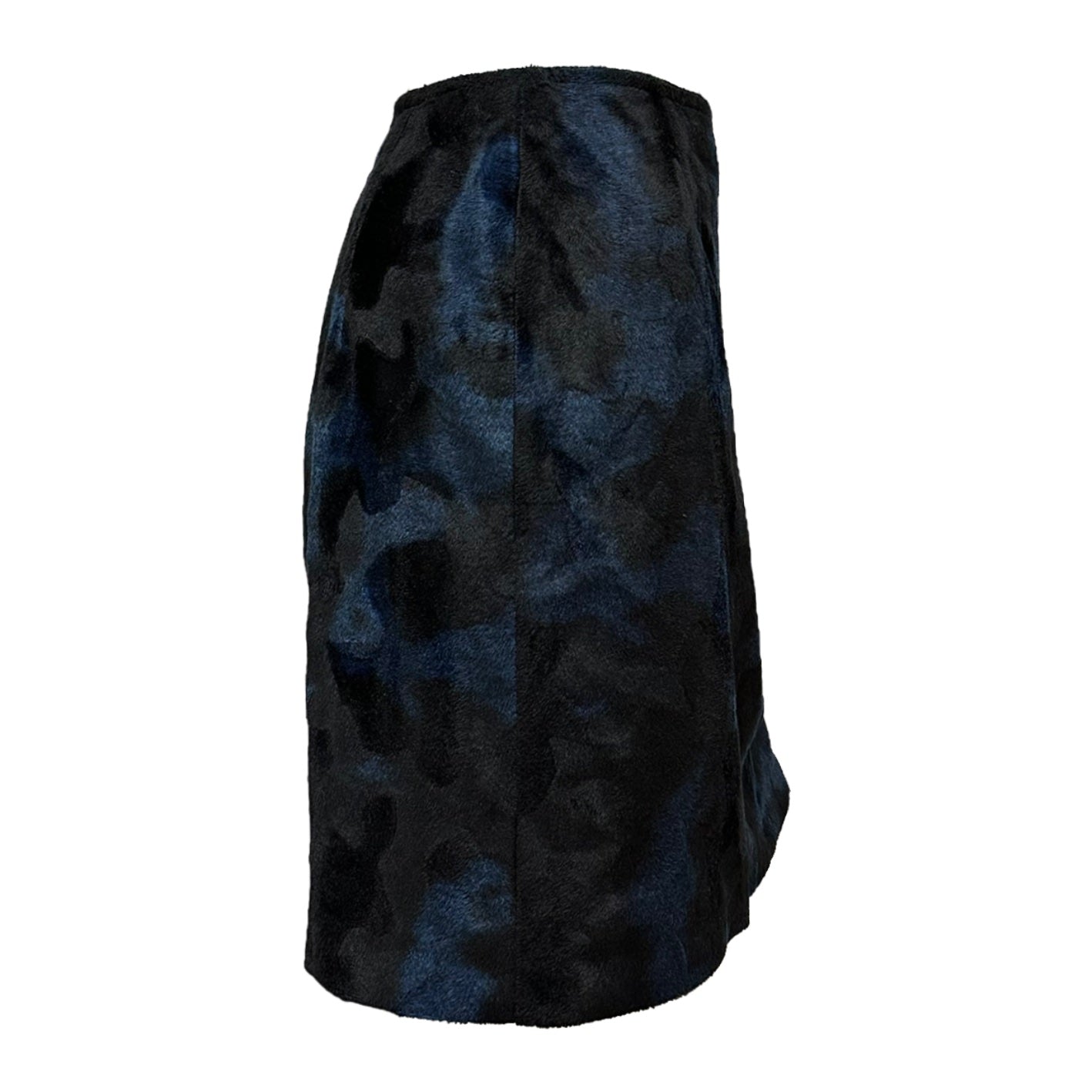 FENDI Fall Winter 1999 Velour Mini Skirt