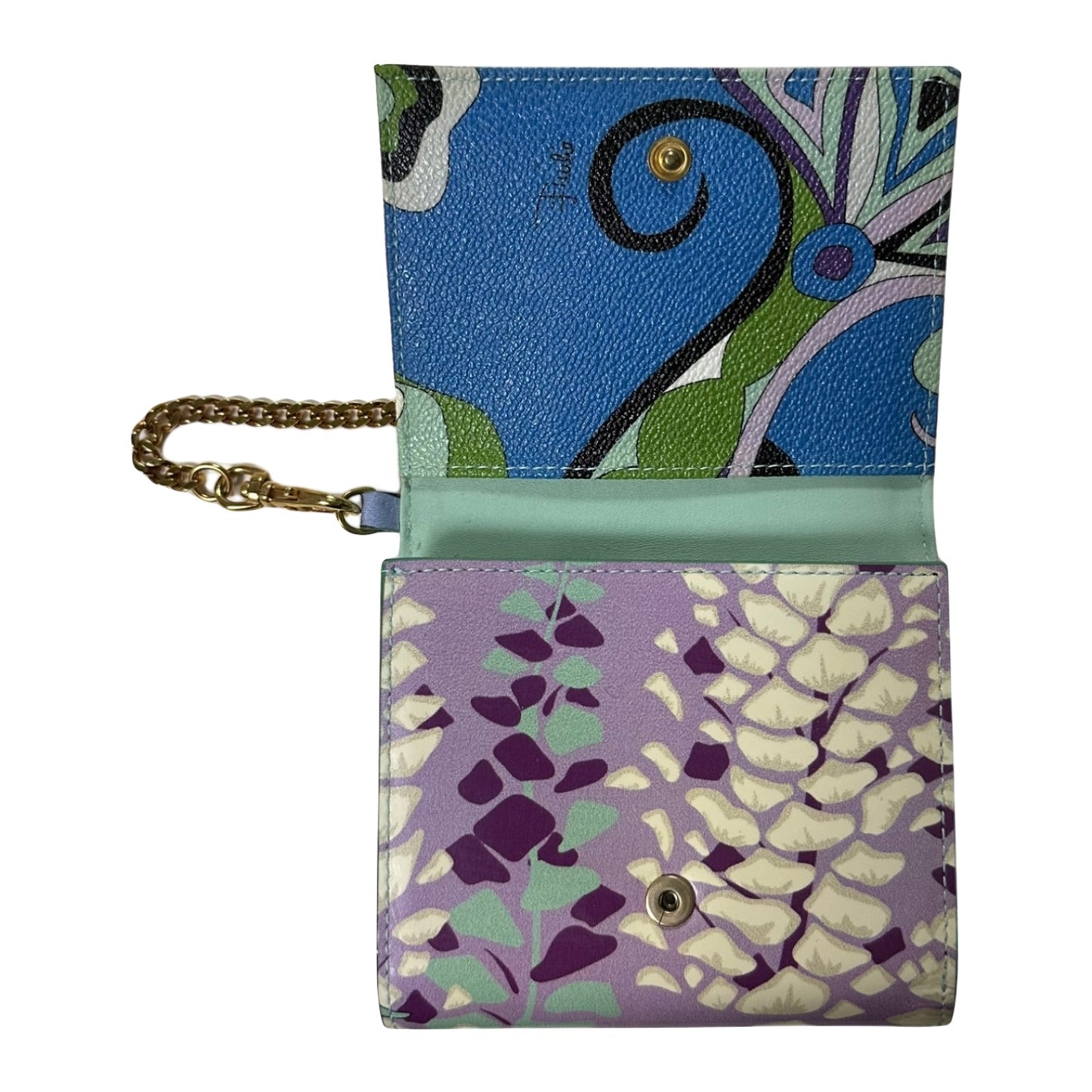 EMILIO PUCCI Spring Summer 2003 Bifold Chain Wallet