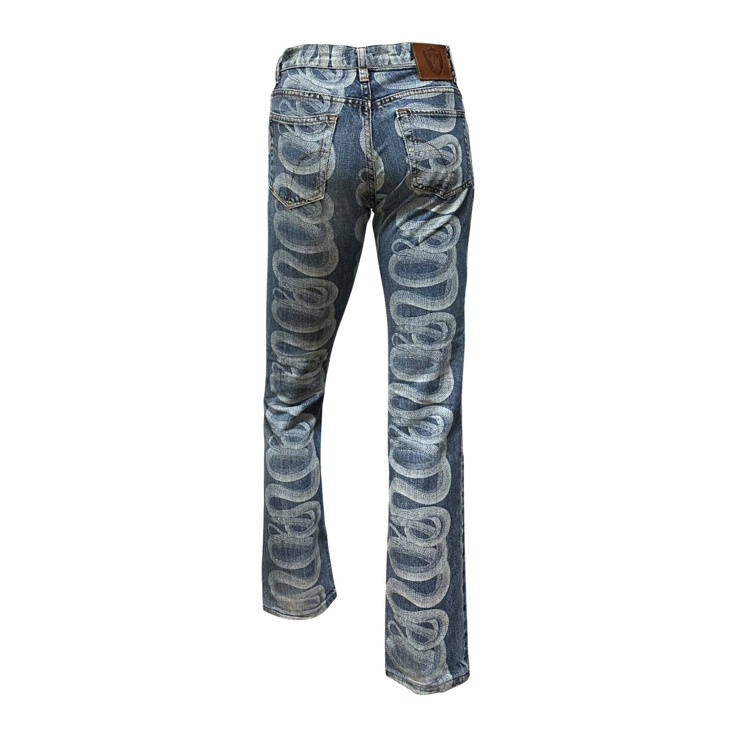HYSTERICS Snake Print Denim Pants