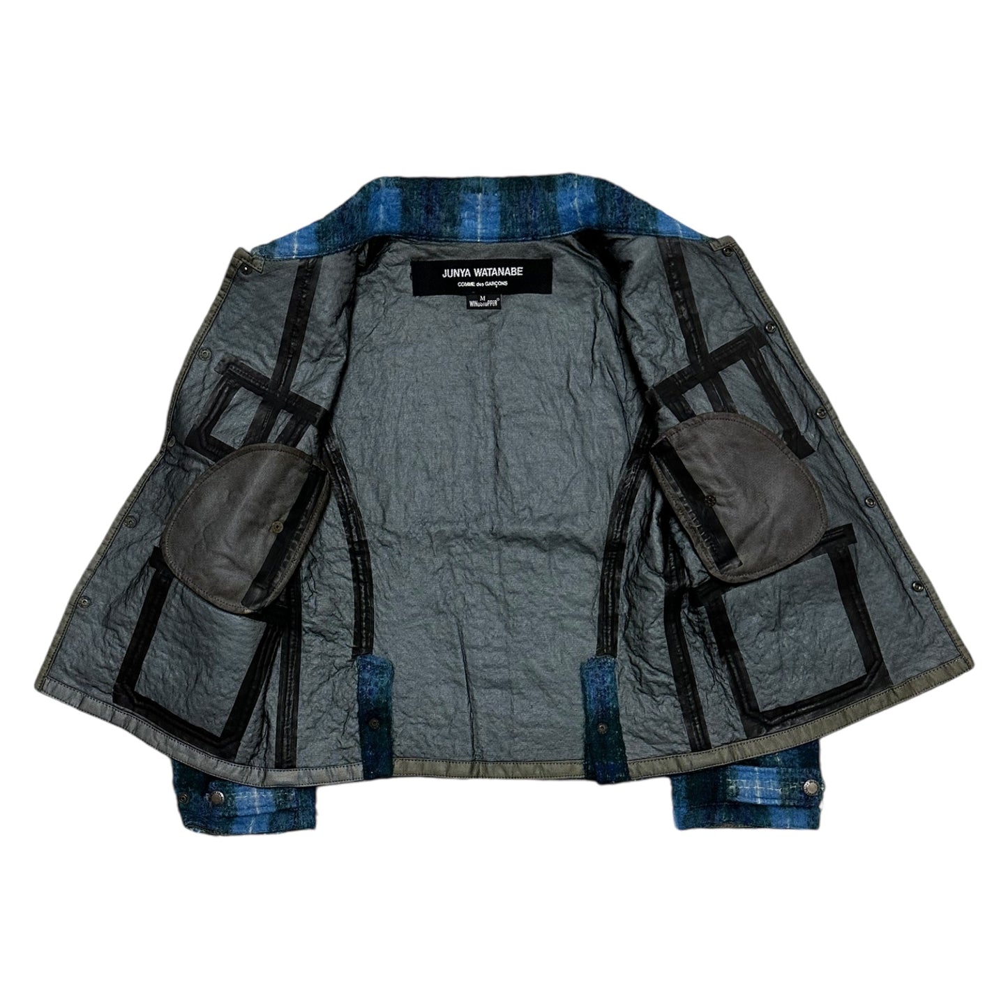 JUNYA WATANABE Fall Winter 2005 Checkered Windstopper Jacket