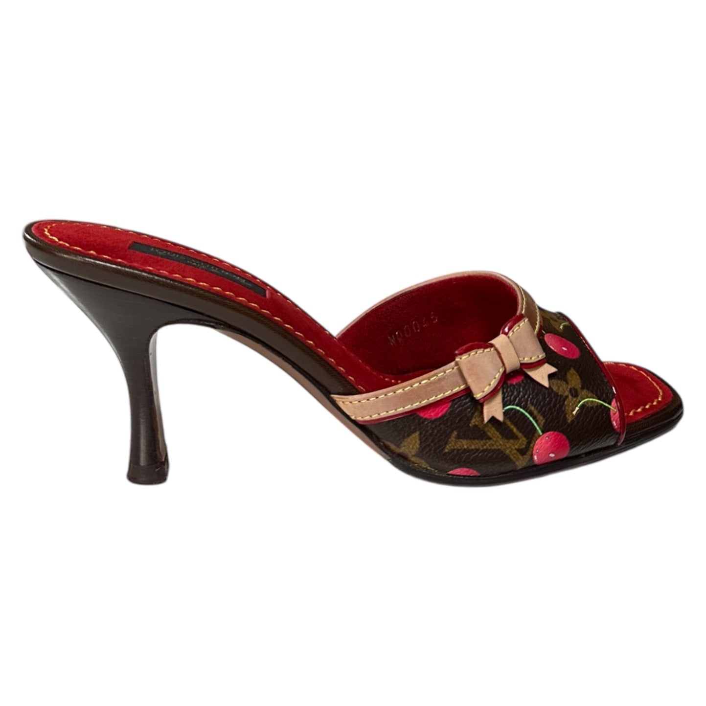 LOUIS VUITTON × TAKASHI MURAKAMI Spring Summer 2005 Cherry Monogram Sandals