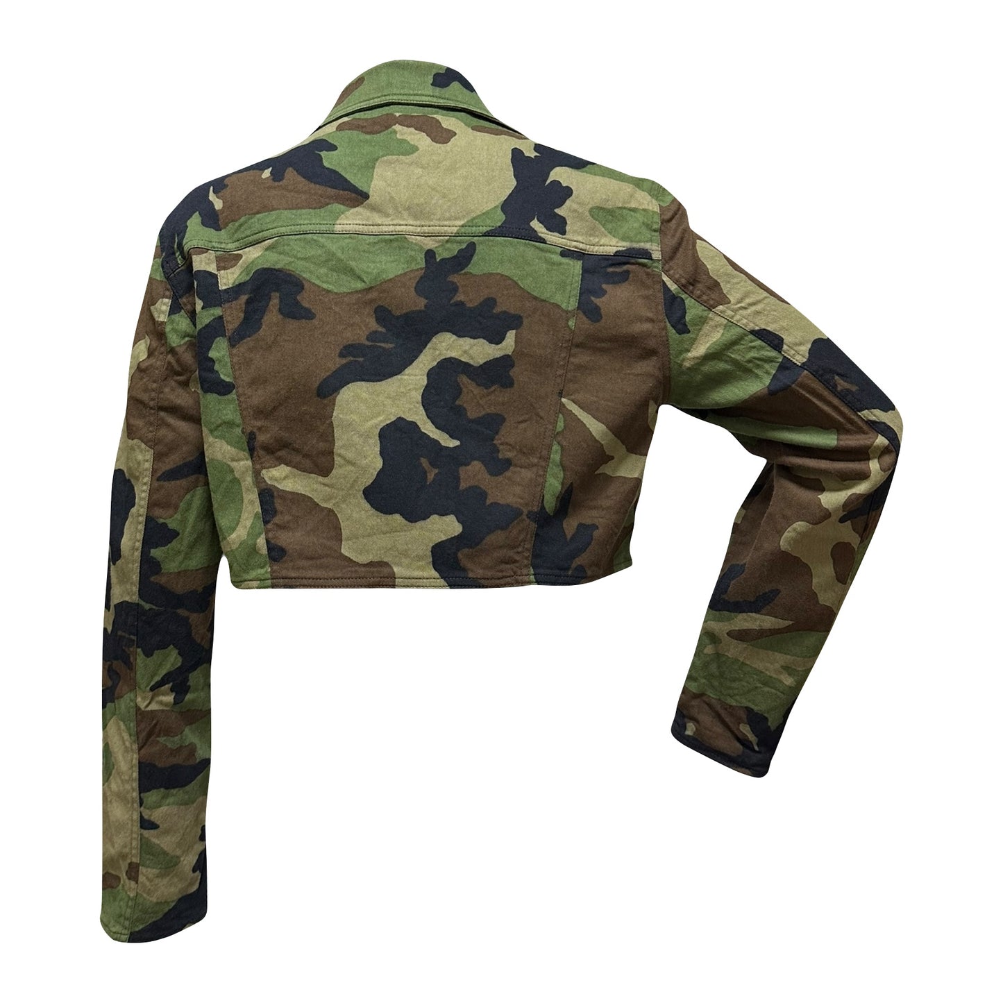 CHRISTIAN DIOR Spring Summer 2001 Camouflage Cropped Jacket
