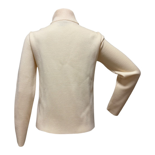 PRADA Fall Winter 2014 Goat Fur Zip-Up Jacket