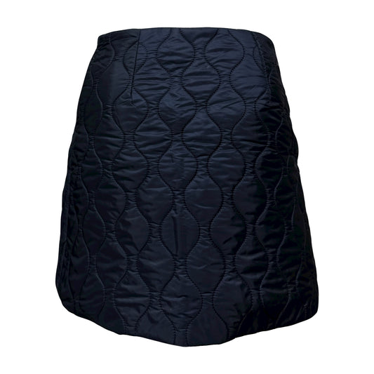 MIU MIU Fall Winter 2014 Quilted Nylon Mini Skirt