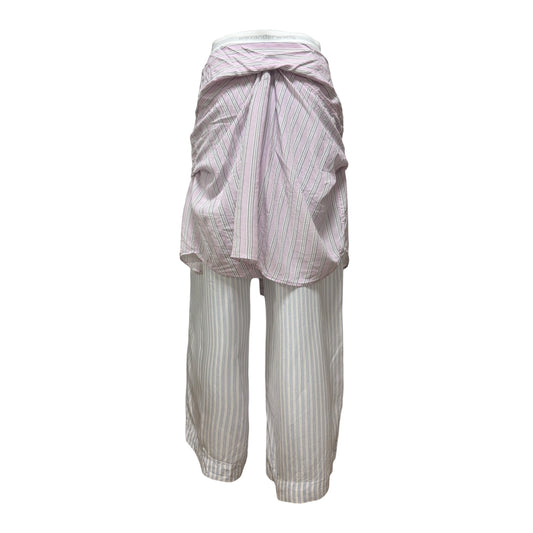 ALEXANDER WANG Spring Summer 2025 Boxer Pants with Pre-Styled Shirt Detail