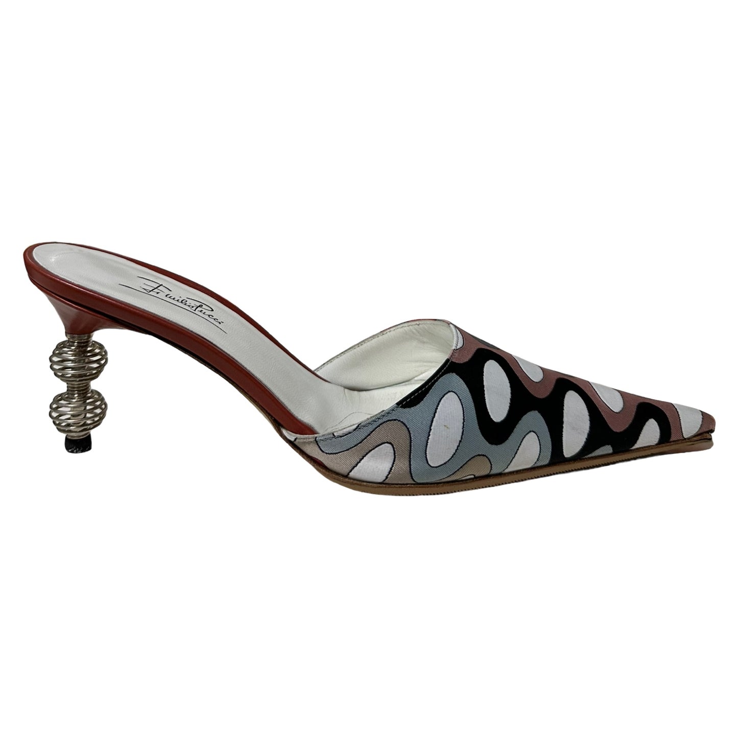 EMILIO PUCCI Fall Winter 2003 Spring Heel Mules
