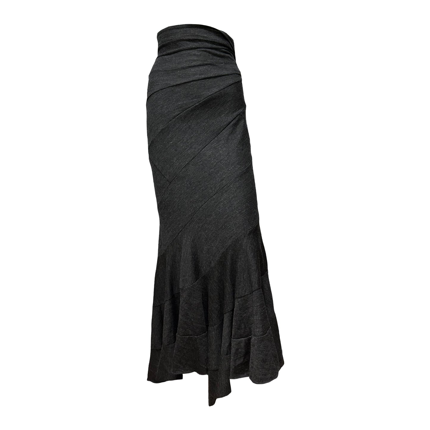 JUNYA WATANABE Fall Winter 2008 Two Way Asymmetric Maxi Skirt Tube Top Midi Dress