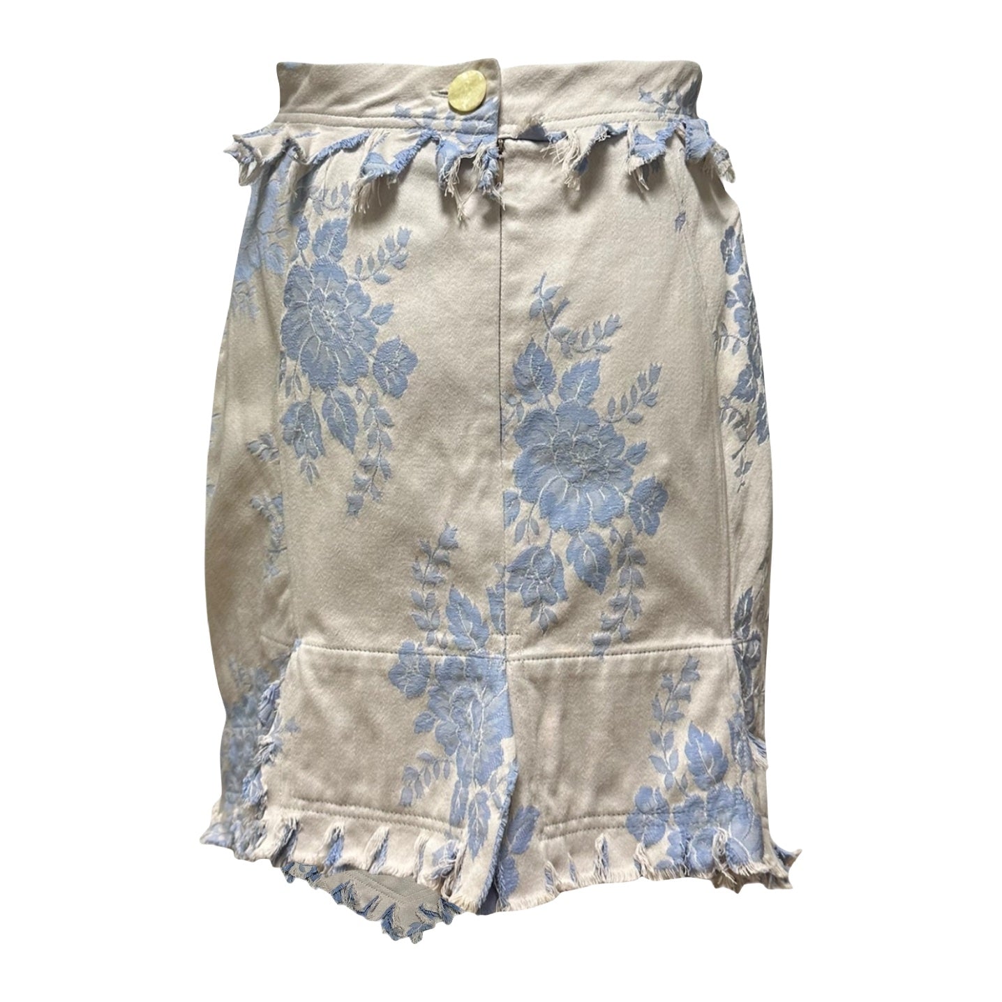 VIVIENNE WESTWOOD Spring Summer 1998 "Tied To The Mast" Floral Midi Skirt