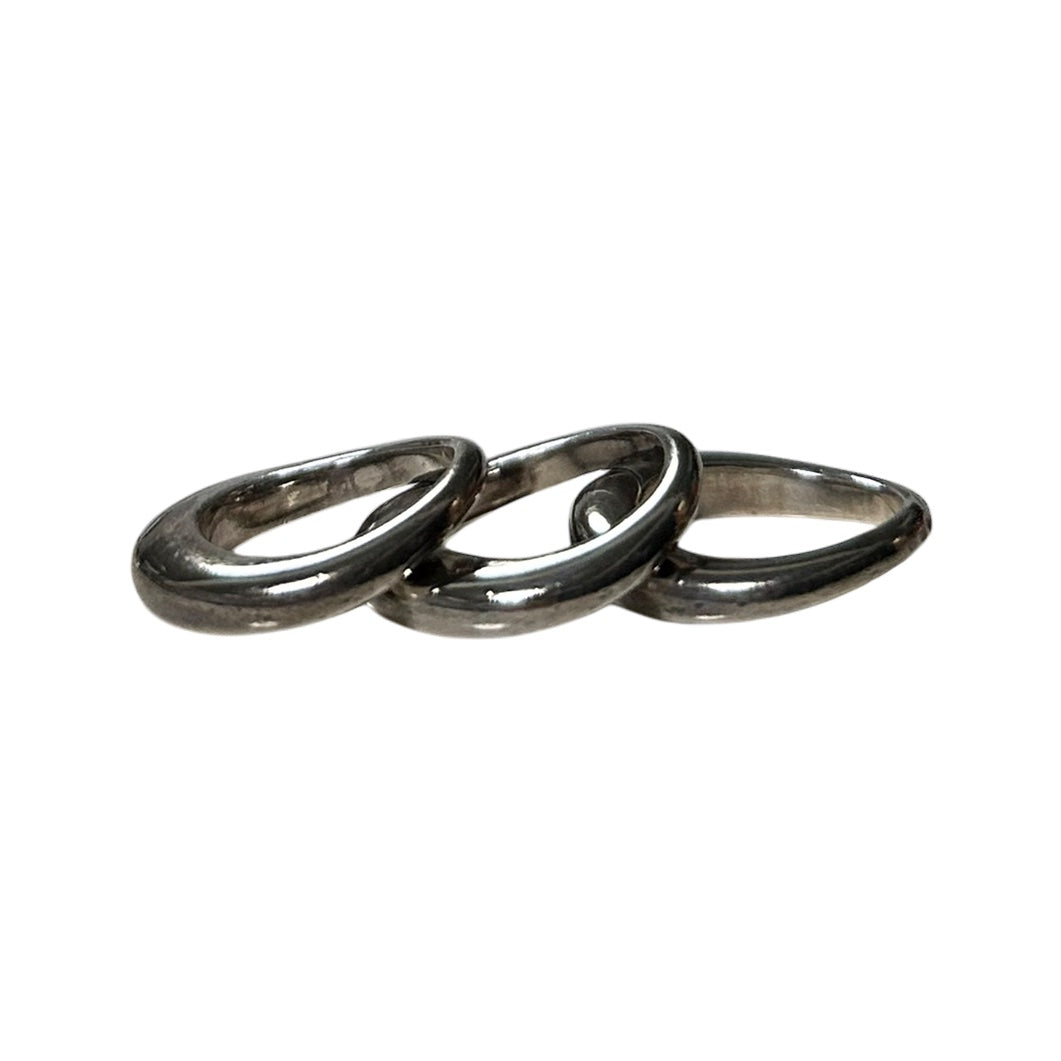 CHANEL Vintage Triple Ring