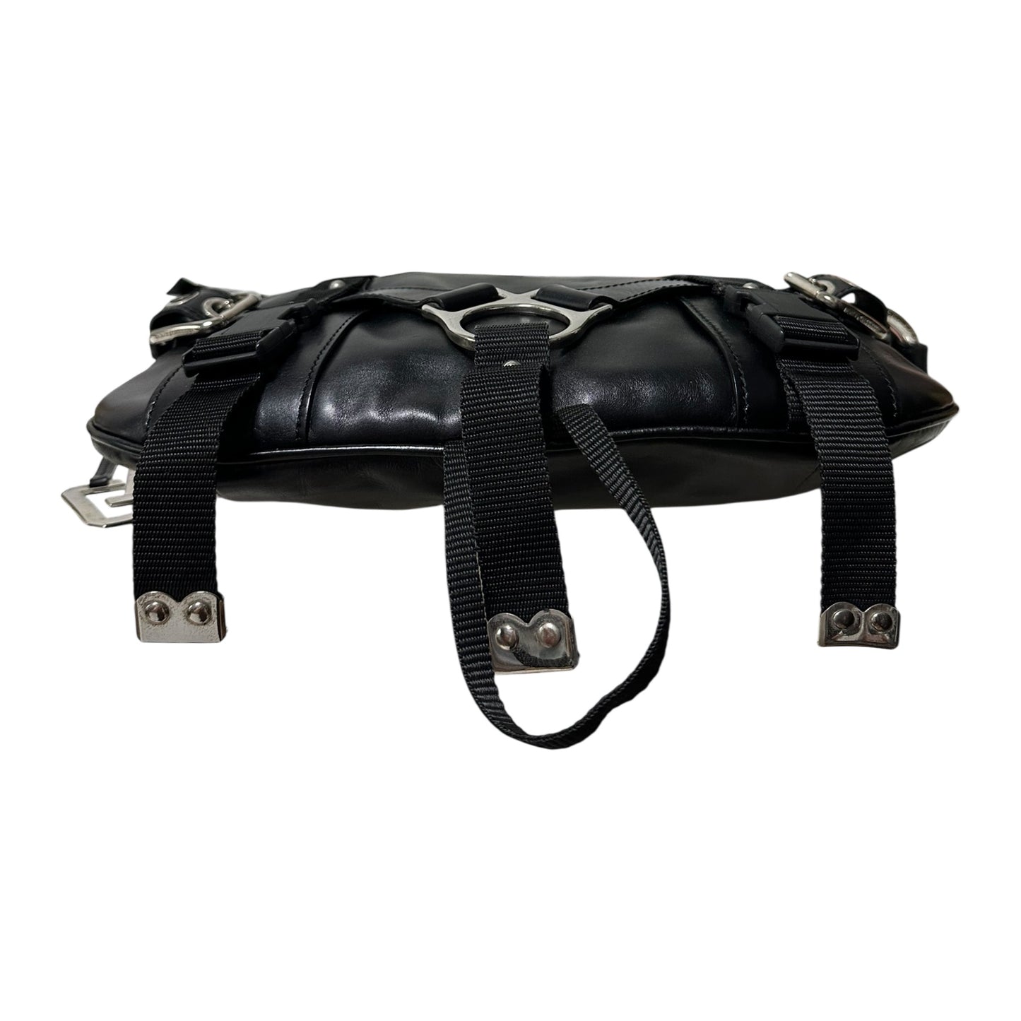 DOLCE&GABBANA Fall Winter 2003 Bondage Leather Shoulder Bag