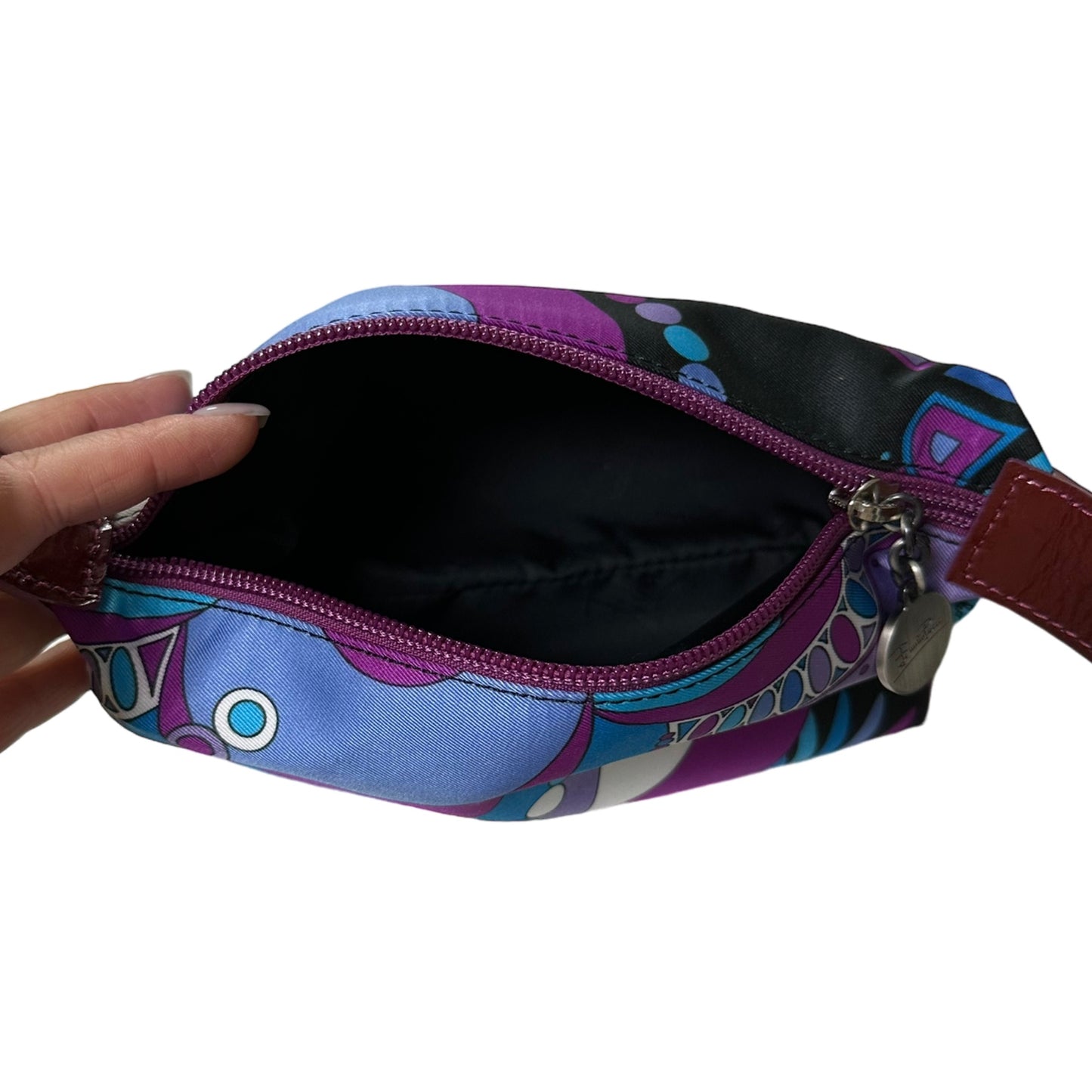 EMILIO PUCCI Floral Print Mini Hand Bag