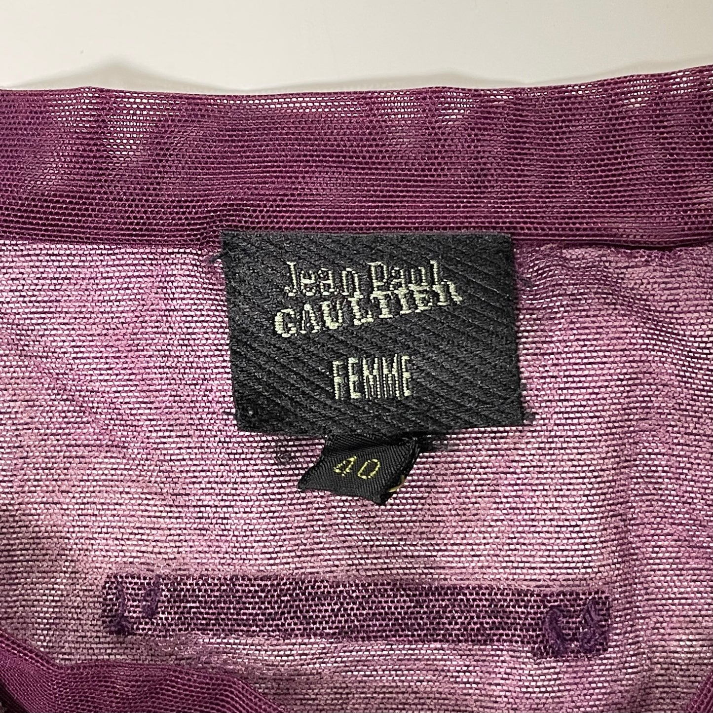 JEAN PAUL GAULTIER Spring Summer 1999 Venus De Milo Mesh T-Shirt