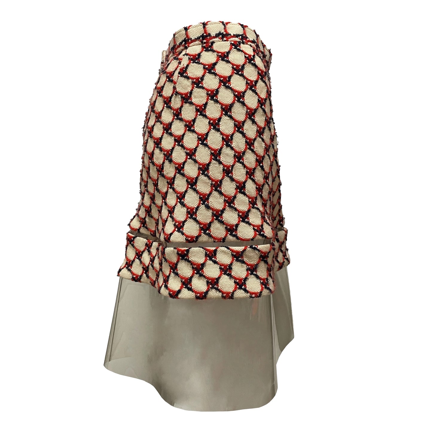 JUNYA WATANABE Fall Winter 2001 PVC Flared Midi Skirt