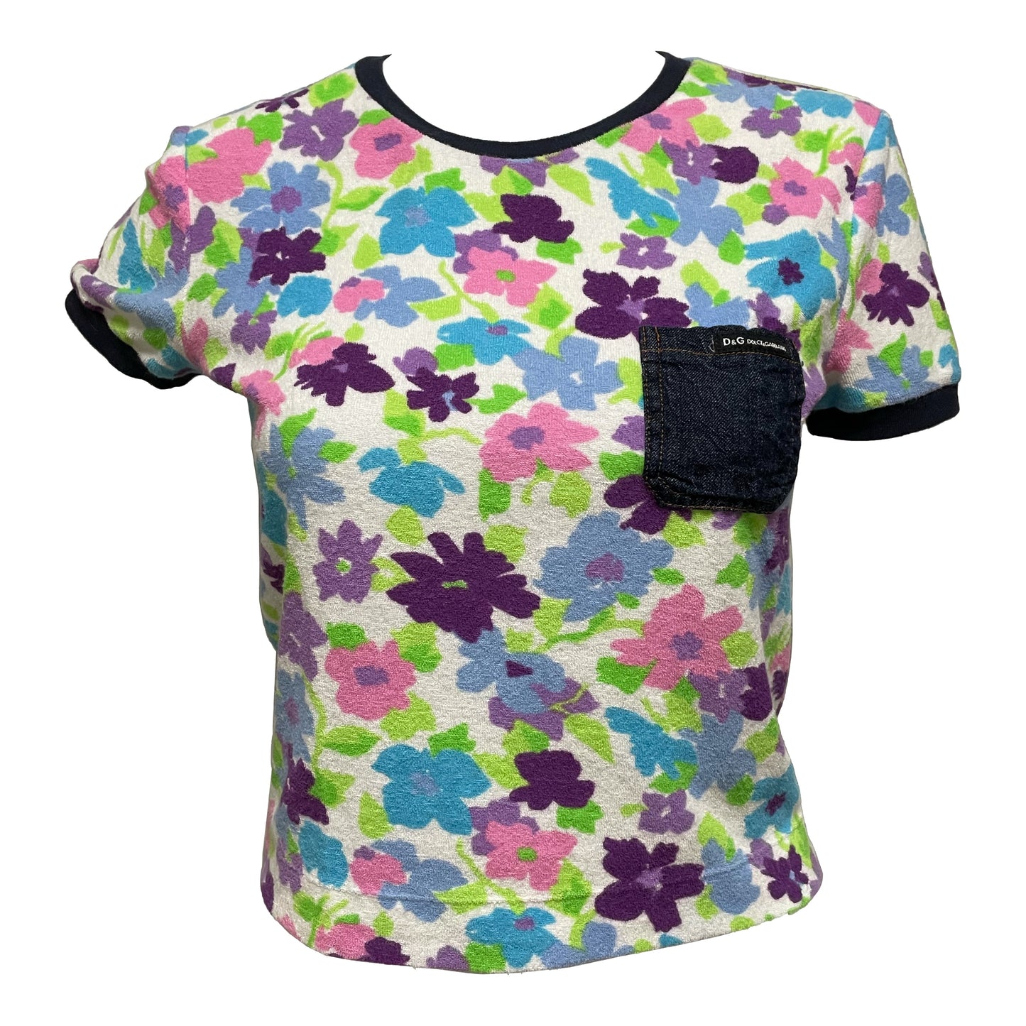 D&G Pile Floral T-Shirt
