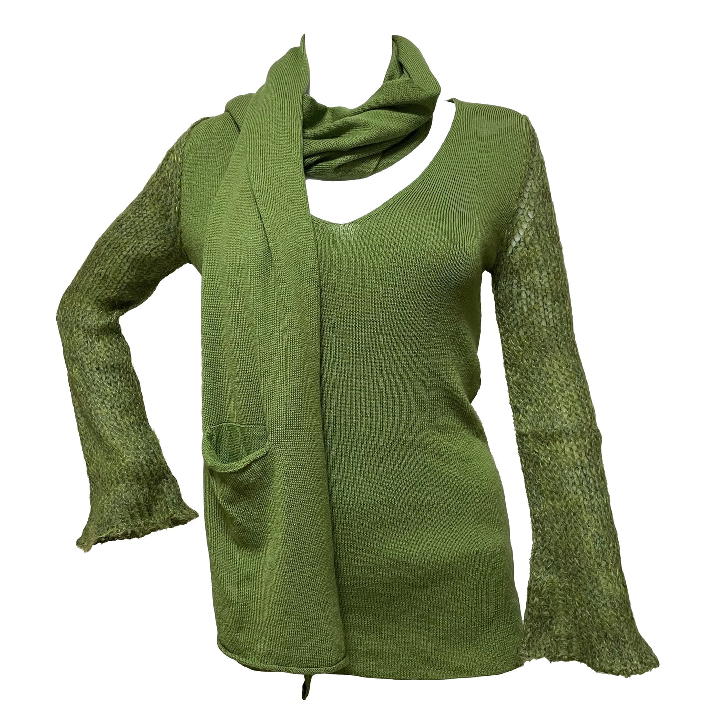 JEAN PAUL GAULTIER Sweater with Scarf