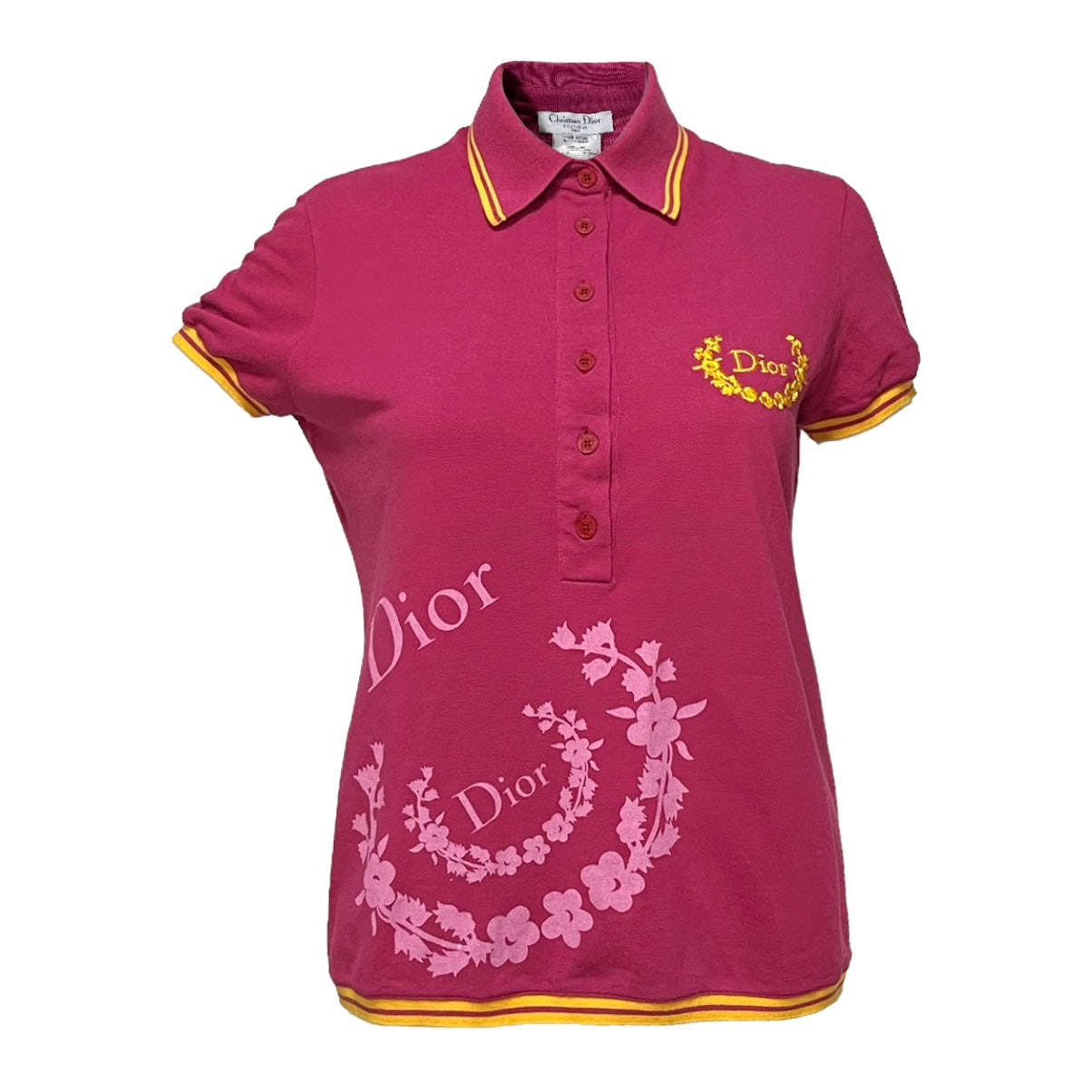 CHRISTIAN DIOR Fall Winter 2004 Golf Polo T-Shirt