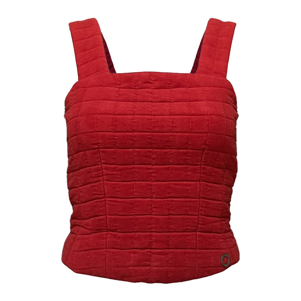 CHANEL Spring Summer 2000 Quilted Tank Top
