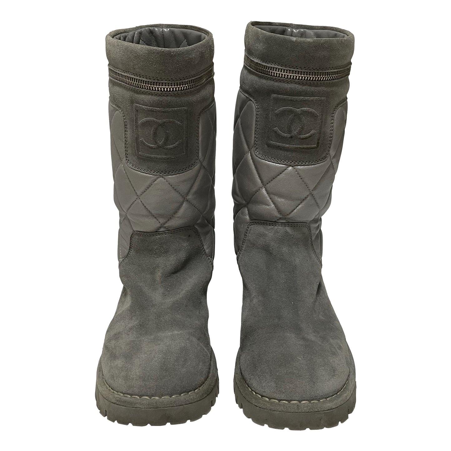 CHANEL Sport Fall Winter 2001 Engineer Boots