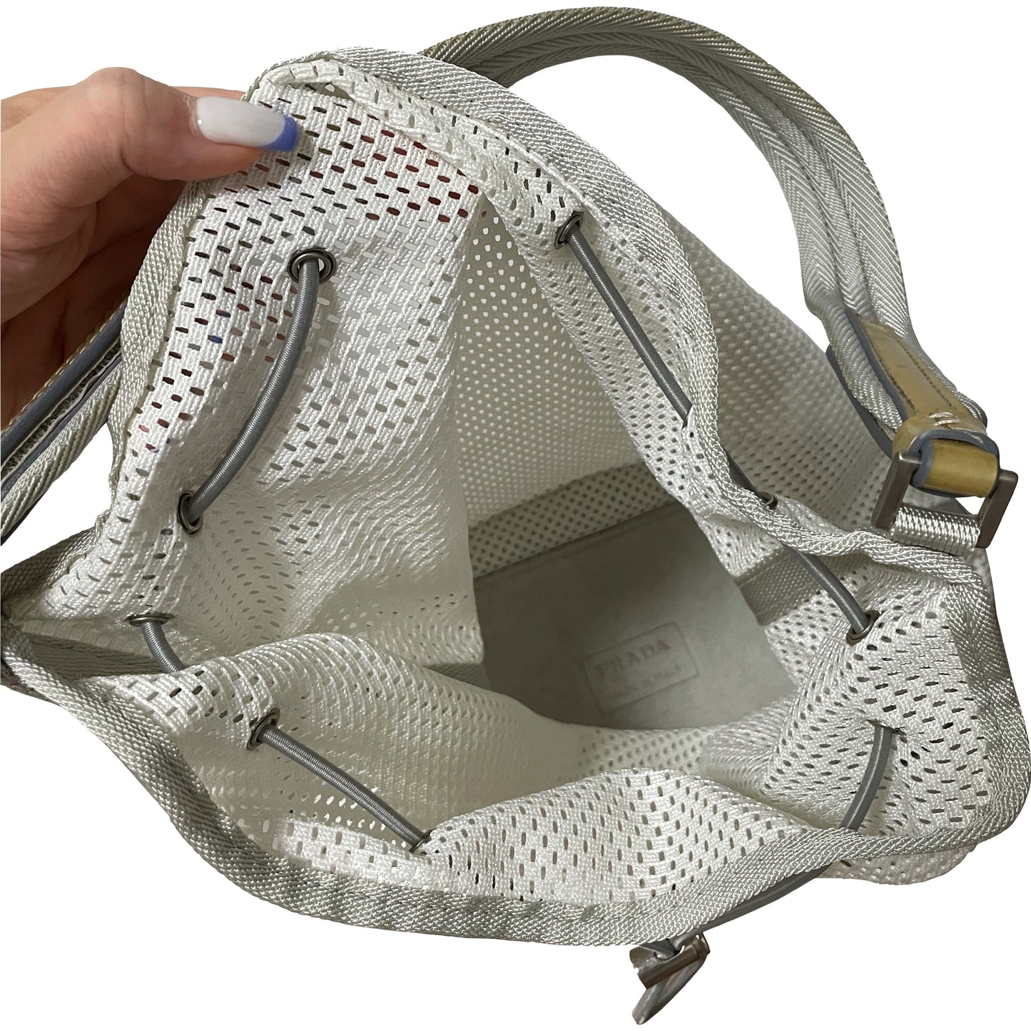 PRADA Mesh Hand Bag
