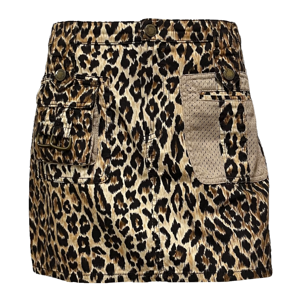 D&G Leopard Print Mini Skirt