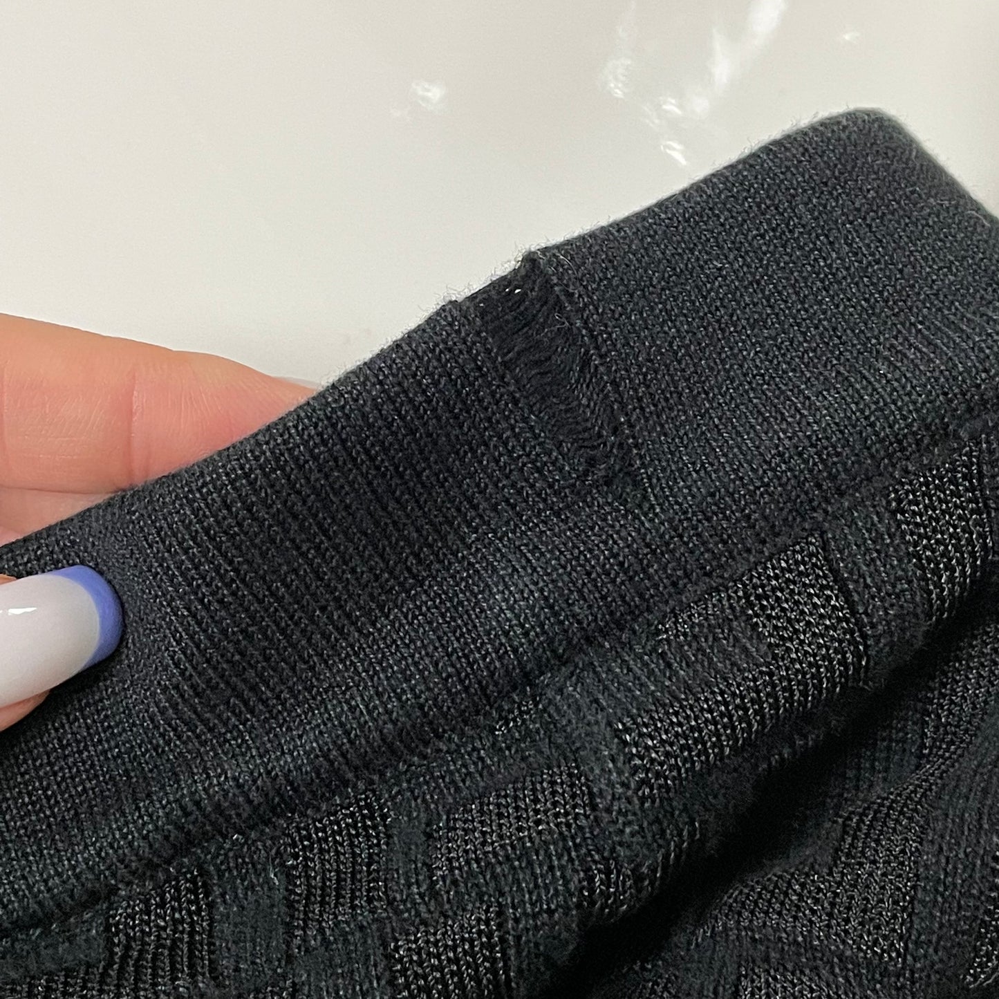 FENDI Zucca Wrap Style Mini Skirt