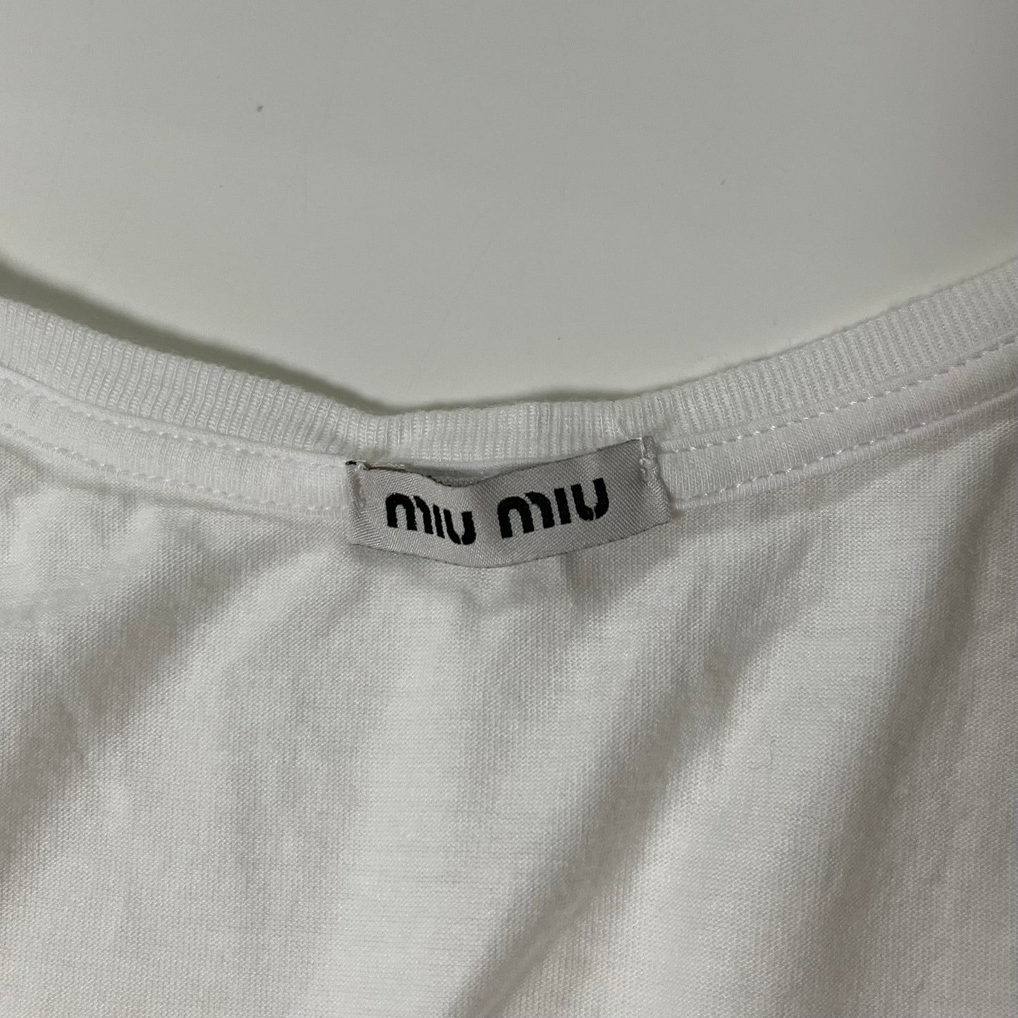 MIU MIU Spring Summer 2009 Graphic Print Tank Top