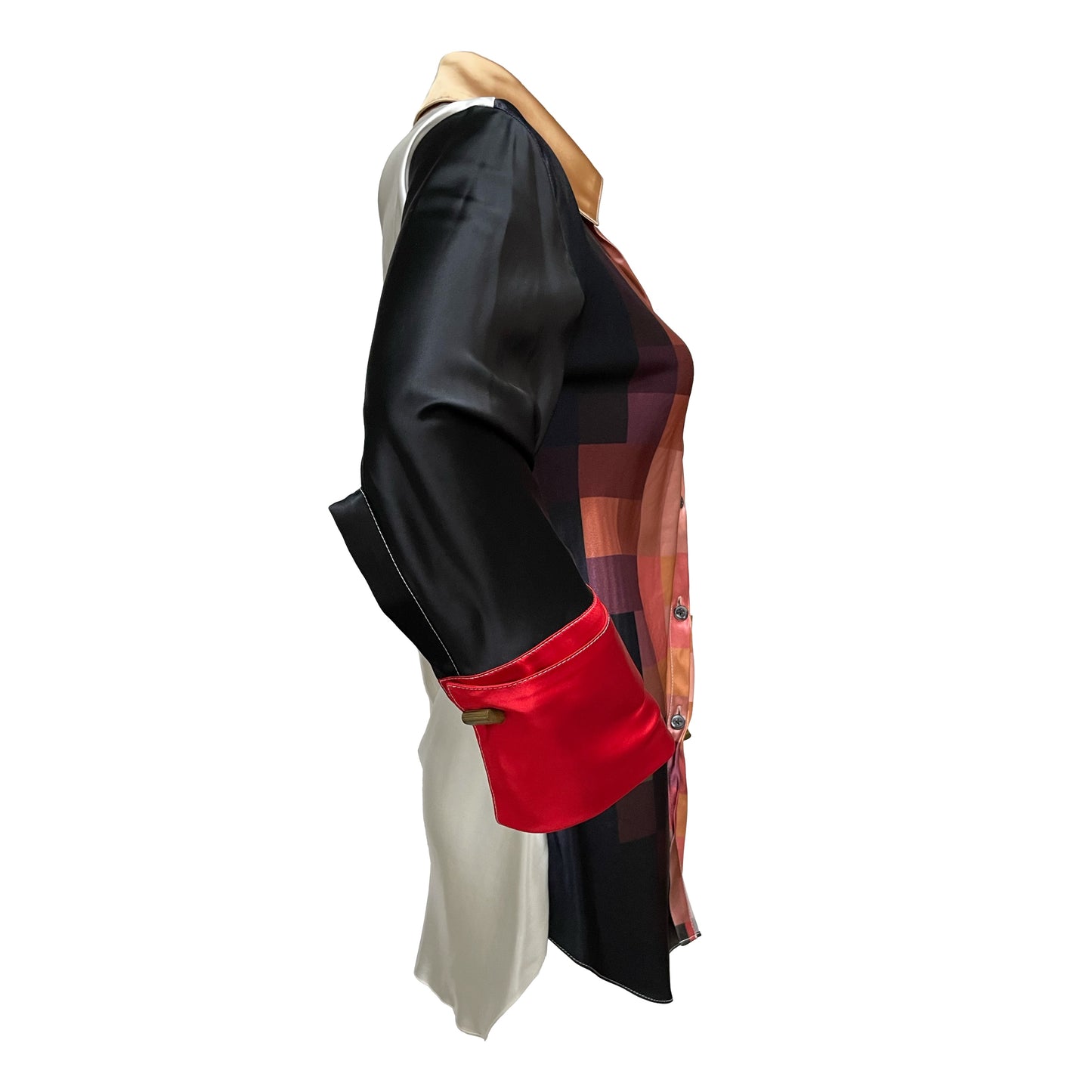 MARNI Fall Winter 2019 Mosaicked Print Shirt