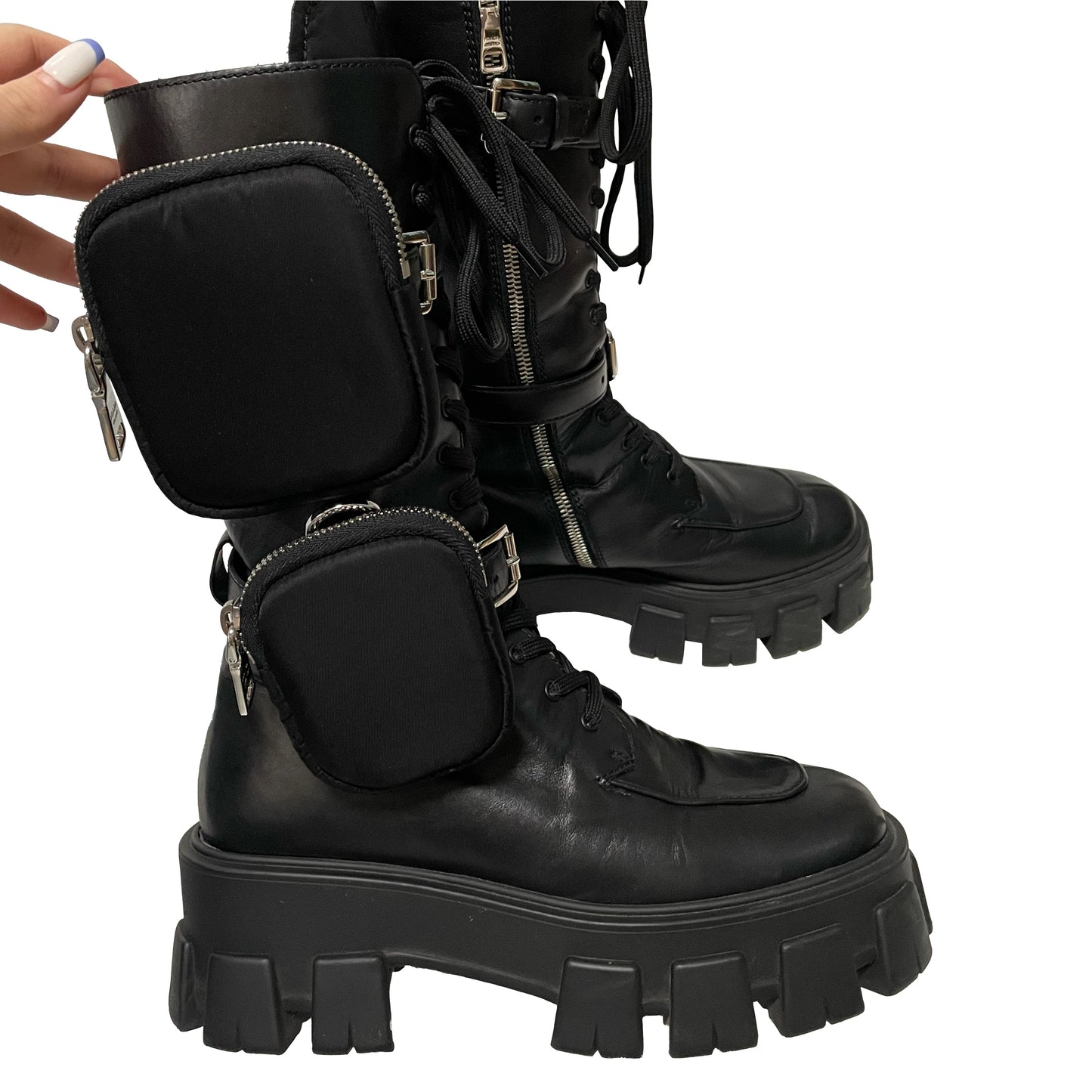 PRADA Fall Winter 2019 Monolith Boots