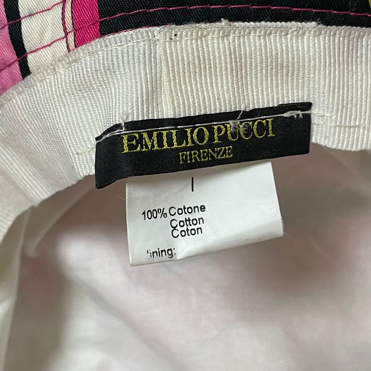 EMILIO PUCCI Fall Winter 2003 Bucket Hat