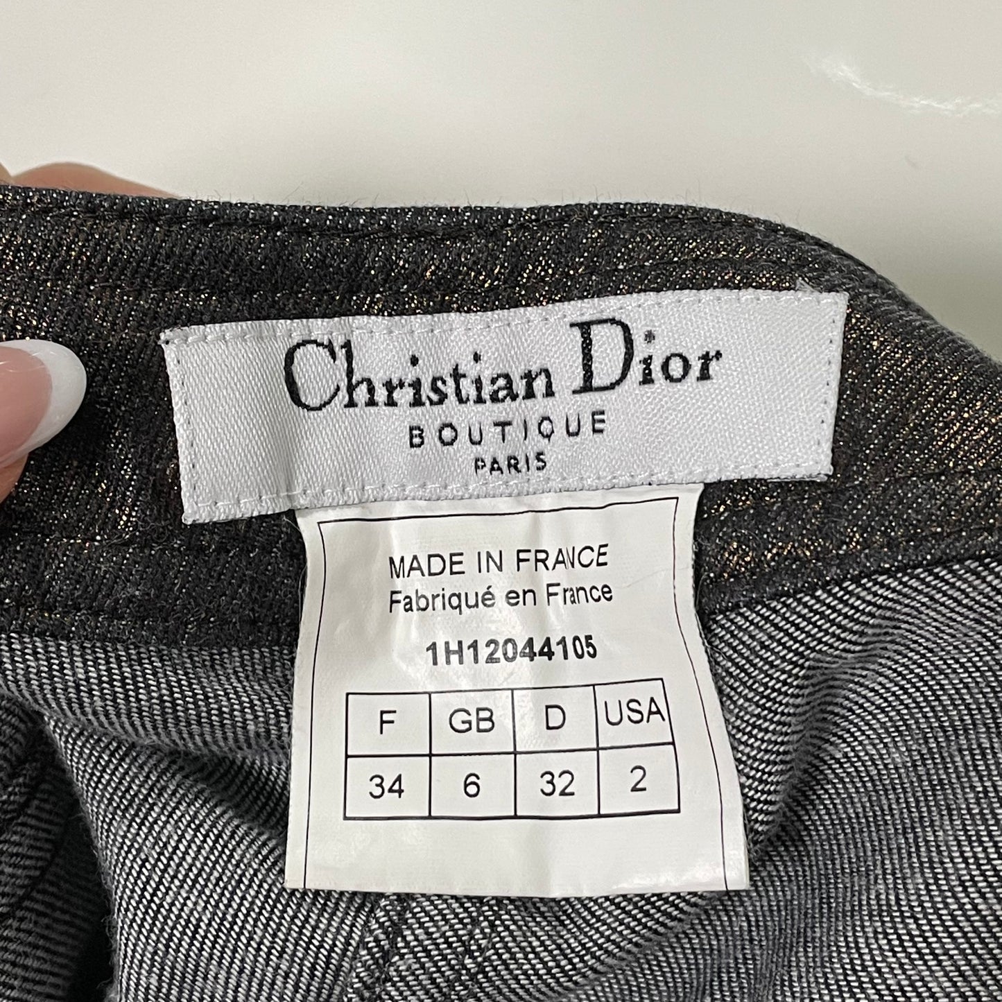 CHRISTIAN DIOR Fall Winter 2001 Flared Pants