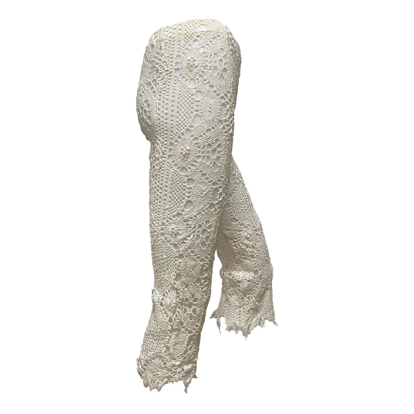 UNDERCOVER Lace Cropped Pants