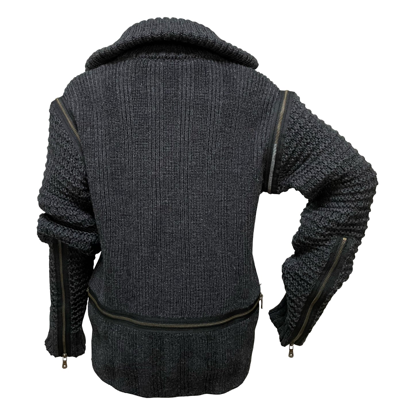 DOLCE&GABBANA Fall Winter 2003 Zipper Turtleneck Sweater
